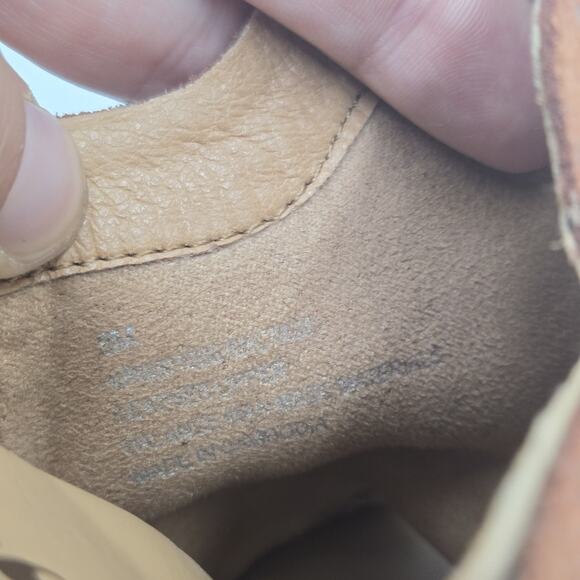 Kork Ease Sandal Womens 9 M Brown Animal Print Cork Heel Slide On Cottage Boho - Picture 7 of 7